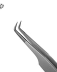 Diamond Series 90° Eyelash Extension Tweezers – 7 mm Tip