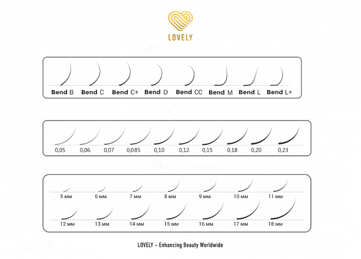 Ideal Eyelash Extensions - 20 Lines