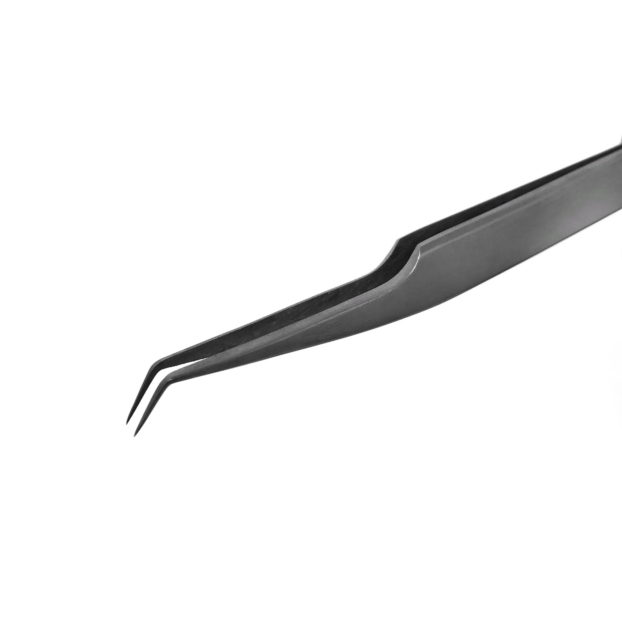 45 degree eyelash extension tweezers