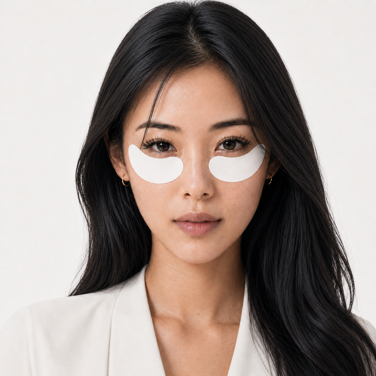 Hydrogel Patches on a Model