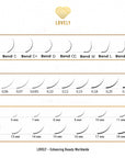 Brown Eyelash Extensions - 20 Lines