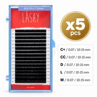 LASHY Specialty Curl Volume Sampler | 5 Trays