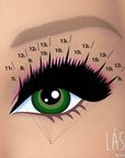 Lashy Eyelash Extensions Green - 16 Lines