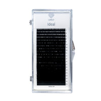 Ideal eyelash extensions L curl 20-line tray with up to 13,000 premium matte-black lashes by Lovely US