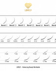 Ideal Eyelash Extensions - 20 Lines L Curl