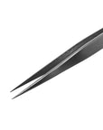 straight eyelash extension tweezers